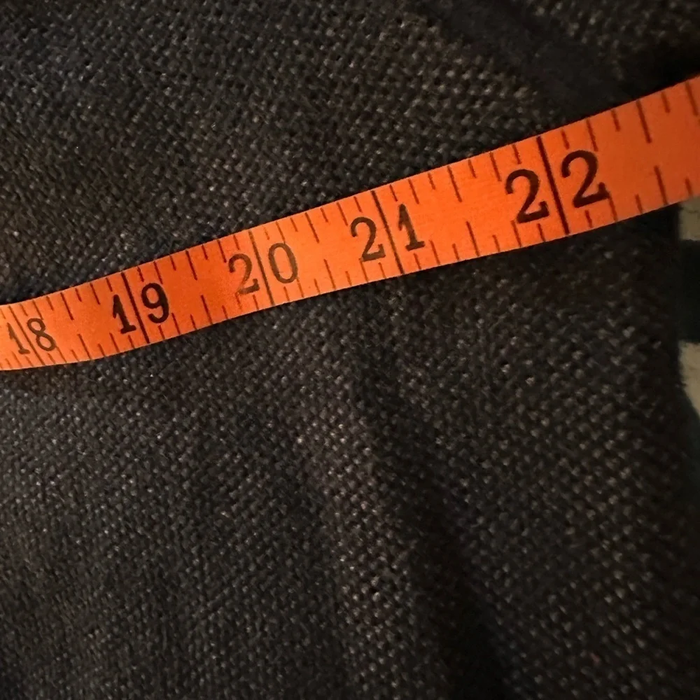Banana Republic Supima Cotton Blue Zip Cardigan Sweater Jacket Large NWOT Black